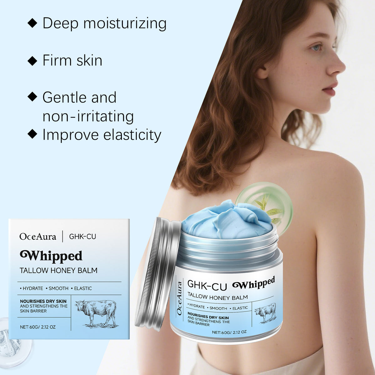 Tallow & Honey Moisturizing Cream